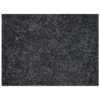 Shag Carpet- Black 5x8