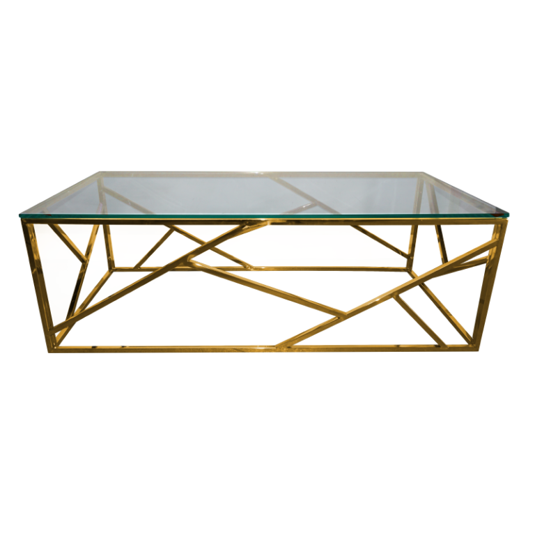 Bond Gold Coffee Table The Lounge