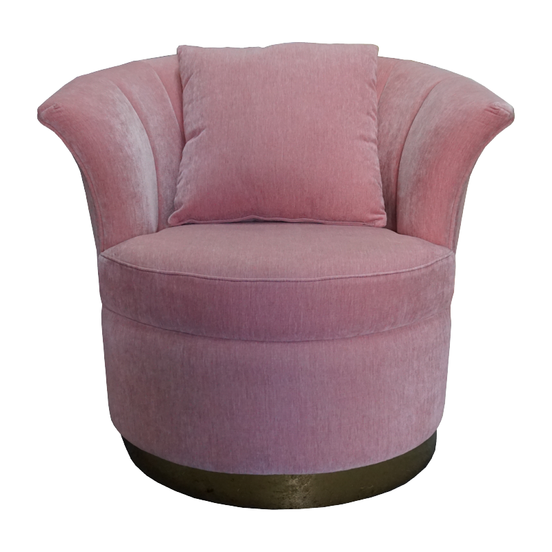 Isadora Pink Armchair The Lounge