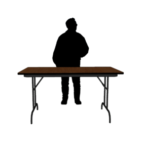 5x24" Rectangular Table