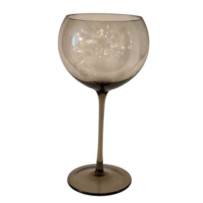 Bubble Black Red Wine Goblet
