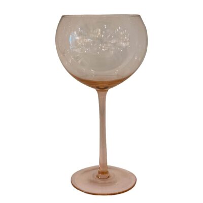Bubble Pink Red Wine Goblet