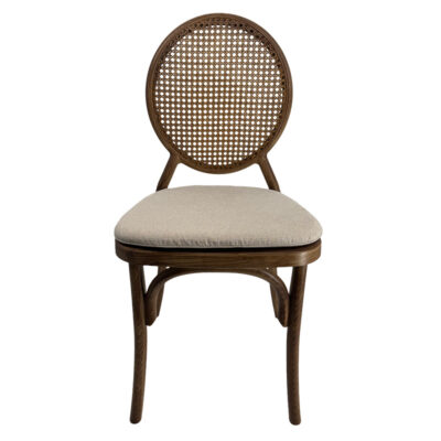 Country Rattan Back Chair Outdoor Collection