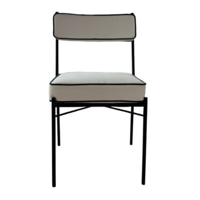 Celine Chair White Cushion