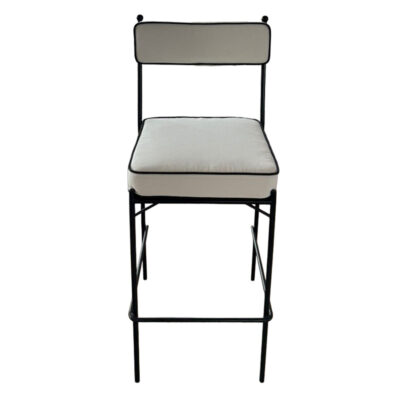 Celine Stool White Cushion