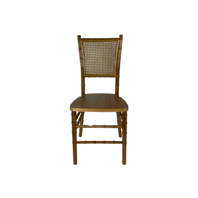 Tiffany Rattan Back Chair