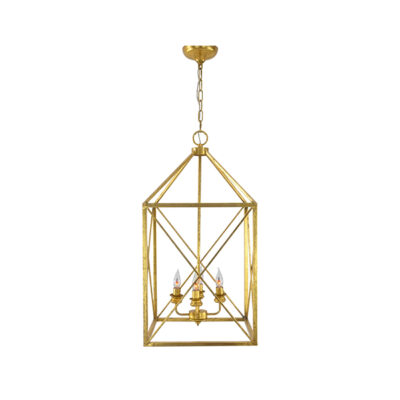Monteclair Lantern Lamp - Gold