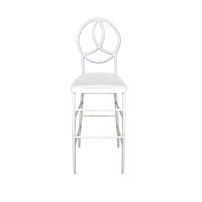 Classic Allure White Stool