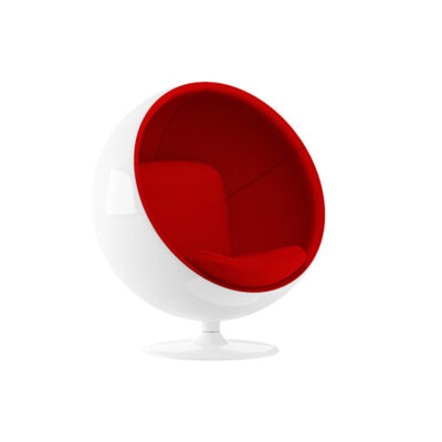 Globe Red Armchair
