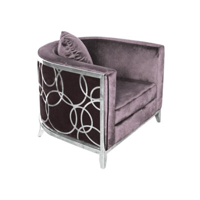 Prosecco Armchair Purple
