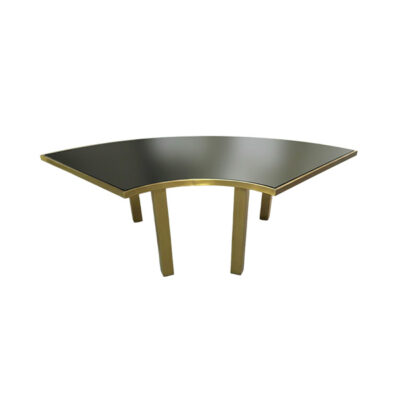 Eclipse Half Moon Table Gold