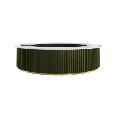 Palazzo Bar Olive Green Velvet